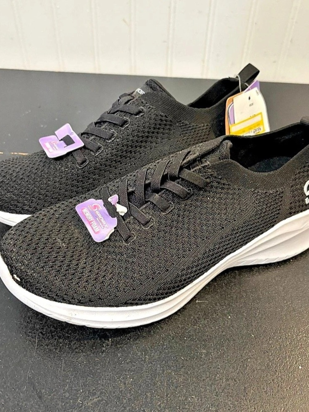 S Sport By Skechers Women's Resse 2.0 Elastic Gore Sneakers 7.5